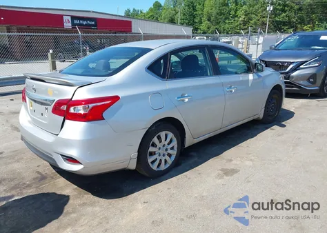 2018 Nissan Sentra S z USA, uszkodzony, nr VIN 3N1AB7AP3JY347254